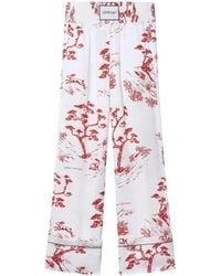 Off-White c/o Virgil Abloh - Logo-patch Pyjama Trousers - Lyst