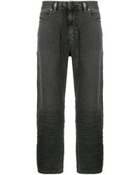 DIESEL - Weite Jeans mit Kordelzug - Lyst
