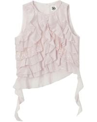 B+ AB - Blouse À Empiècements En Dentelle - Lyst