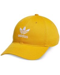 adidas - Adicolor Embroidered Baseball Cap - Lyst