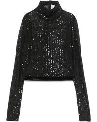Atu Body Couture - Oberteil Mit Pailletten - Lyst