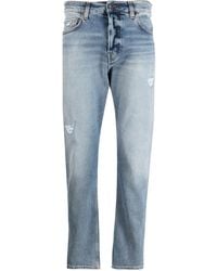 Haikure - Distressed Mid-rise Jeans - Lyst