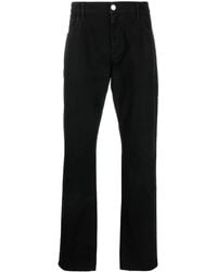 Raf Simons - Jean Droit À Taille Mi-Haute - Lyst