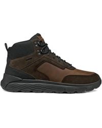 Geox - Spherica 4X4 Abx Lace-Up Panelled Boots - Lyst