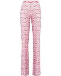 Missoni - ジグザグ フレアパンツ - Lyst