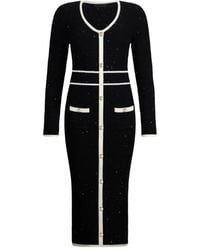 Liu Jo - Abito Midi Con Paillettes - Lyst