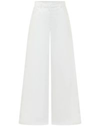 MSGM - Pantalon À Coupe Ample - Lyst