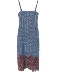 Ermanno Scervino - Powder Lace Sleeveless Dress - Lyst