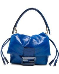 Fendi - Borsa Tote Mamma Baguette Piccola Con Logo Ff - Lyst