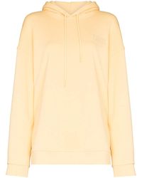 Ganni - Logo-Embroidered Oversized Hoodie - Lyst