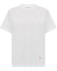 Victoria Beckham - Camiseta con logo bordado - Lyst