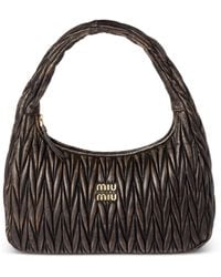 Miu Miu - Sac Porté Épaule Wander À Design Matelassé - Lyst