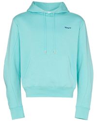 GmbH Kapuzenpullover mit "You"-Slogan - Blau