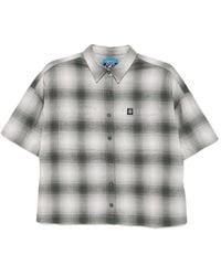 SPORT b. by agnès b. - Plaid Cotton Shirt - Lyst