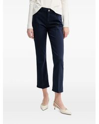 Fracomina - Hose Mit Logo-Patch - Lyst