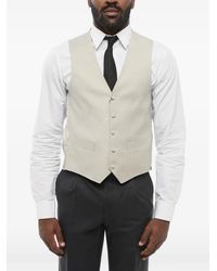 Corneliani - Button-Fastening Welt-Pocket Waistcoat - Lyst