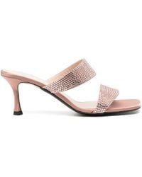 N°21 - Mules 70 Mm À Sequins - Lyst