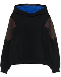 Kiko Kostadinov - X Fox Lab Perforated Fleece Hoodie - Lyst