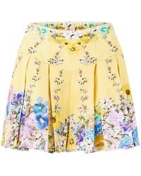 CAMILLA - Darling Buds Pleated Shorts - Lyst