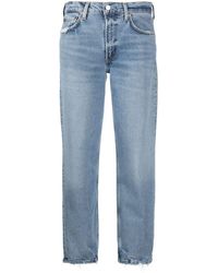 Agolde - Kye Cropped Straight-leg Jeans - Lyst
