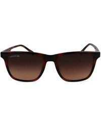 Lacoste - Logo-Print Sunglasses - Lyst