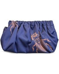 Gabriele Frantzen - Sorbet Beetle-Print Clutch Bag - Lyst