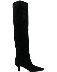 3Juin - 50Mm Knee-Length Leather Boots - Lyst