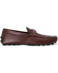 Tod's - Gommino Leather Loafers - Lyst