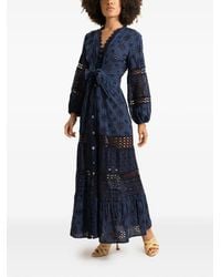 Temptation Positano - Noce Floral-Print Maxi Dress - Lyst