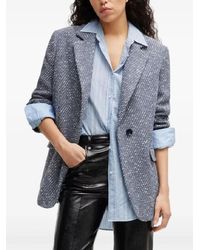 BOSS - Striped Shirt - Lyst