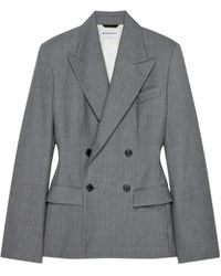 Givenchy - Chaqueta De Lana Con Doble Botonadura - Lyst