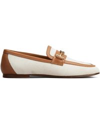 Tod's - Two-Tone Chain Loafers - Lyst