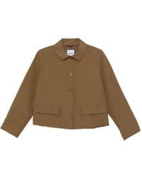 Aspesi - Long-Sleeve Pocket Jacket - Lyst