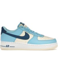 Nike - Air Force 1 Low "Aquarius/Coconut Milk" Sneakers - Lyst