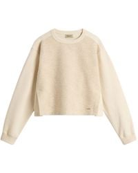 Woolrich - Fleece Sweater - Lyst