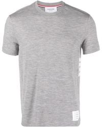 Thom Browne - Camiseta Con Parche Del Logo - Lyst