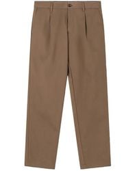 White Sand - Pantalon Sammy En Sergé À Plis - Lyst