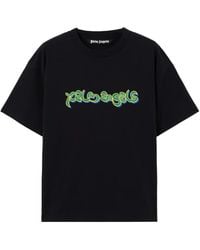 Palm Angels - Logo Graphic T-Shirt - Lyst