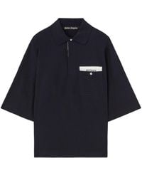 Palm Angels - Sartorial Tape Cotton Polo Shirt - Lyst