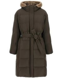 Brunello Cucinelli - Boudin-Quilted Down Jacket - Lyst