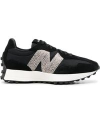 New Balance - 327 Moombean Leopard Sneakers - Lyst