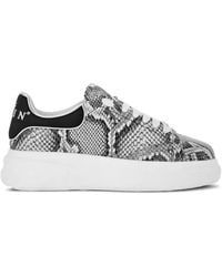 Philipp Plein - Baskets Roccia À Imprimé Peau De Python - Lyst