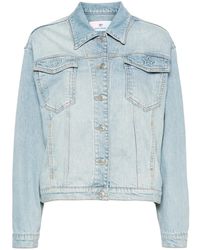 Chiara Ferragni - 3D Logo Denim Jacket - Lyst