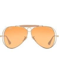 Dolce & Gabbana - X Ray-Ban Double-Frame Pilot Sunglasses - Lyst
