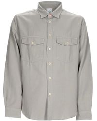 Paul Smith - Flap-Pocket Long-Sleeve Shirt - Lyst