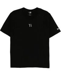 Y's Yohji Yamamoto - X New Era T-Shirt Met Logoprint - Lyst
