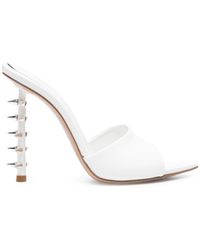 Le Silla - Jagger 120mm Leather Mules - Lyst