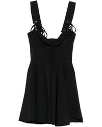 LES FILLES D'EVA - Tied-Straps Mini Dress - Lyst