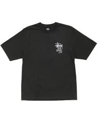Stussy - High Rollers Graphic-Print T-Shirt - Lyst