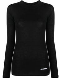 Jil Sander - Shirt With Logo - Lyst